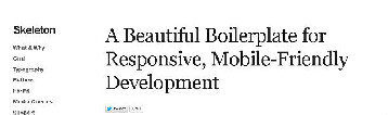 Skeleton CSS Framework