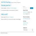 Twitter Bootstrap Wordpress Theme