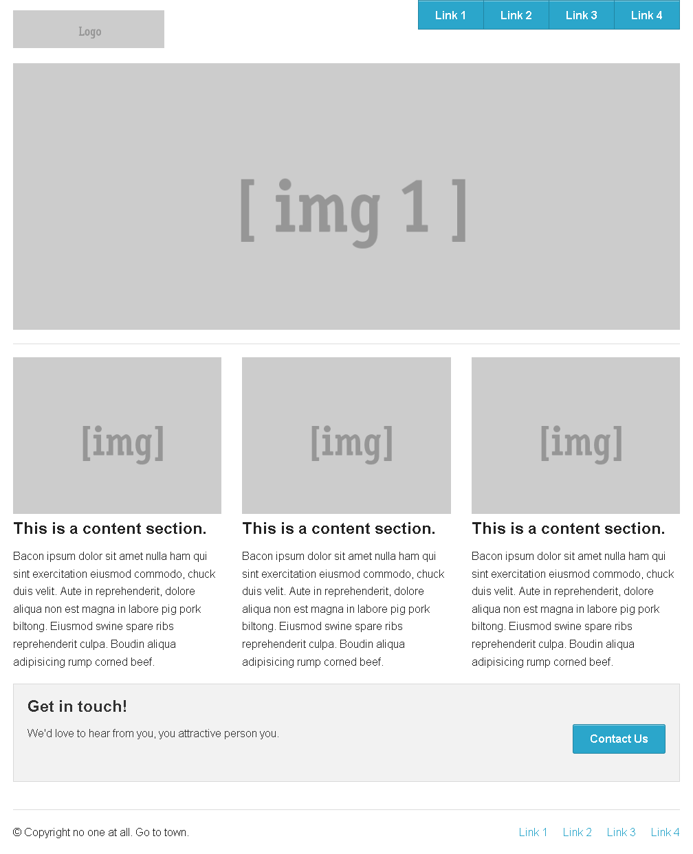Zurb Foundation Framework Orbit Home Template